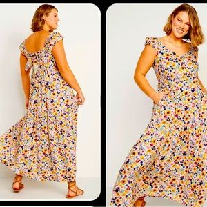 Wildflower dress old navy